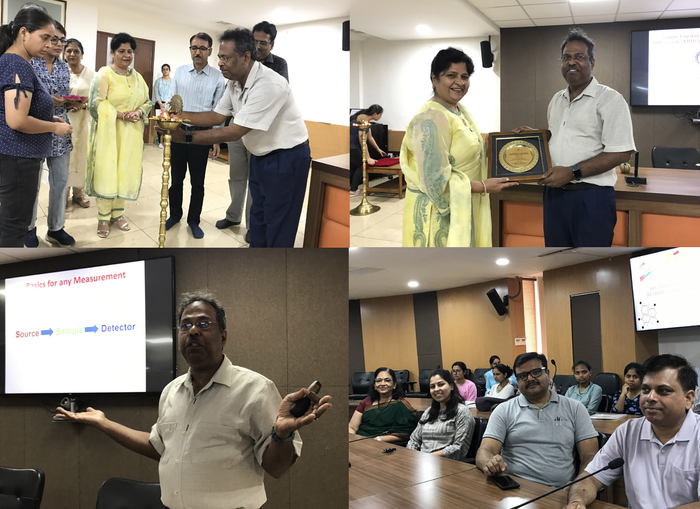 रसायन विज्ञान विभाग ने पर्यावरण सुधार पर दो दिवसीय कार्यशाला का आयोजन किया